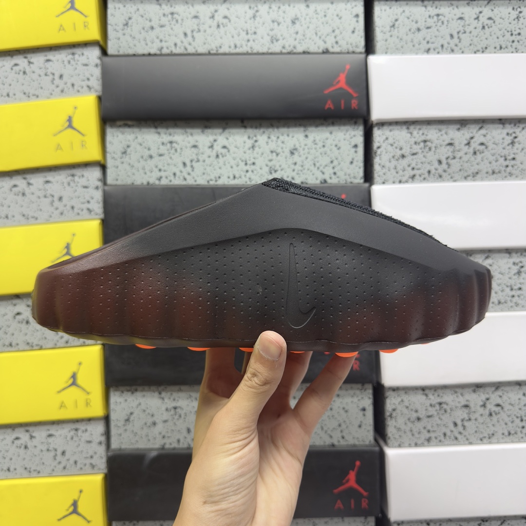 Nike Mind 001 Flyknit Slide Bronze Eclipse Total (Orange) - Image 2