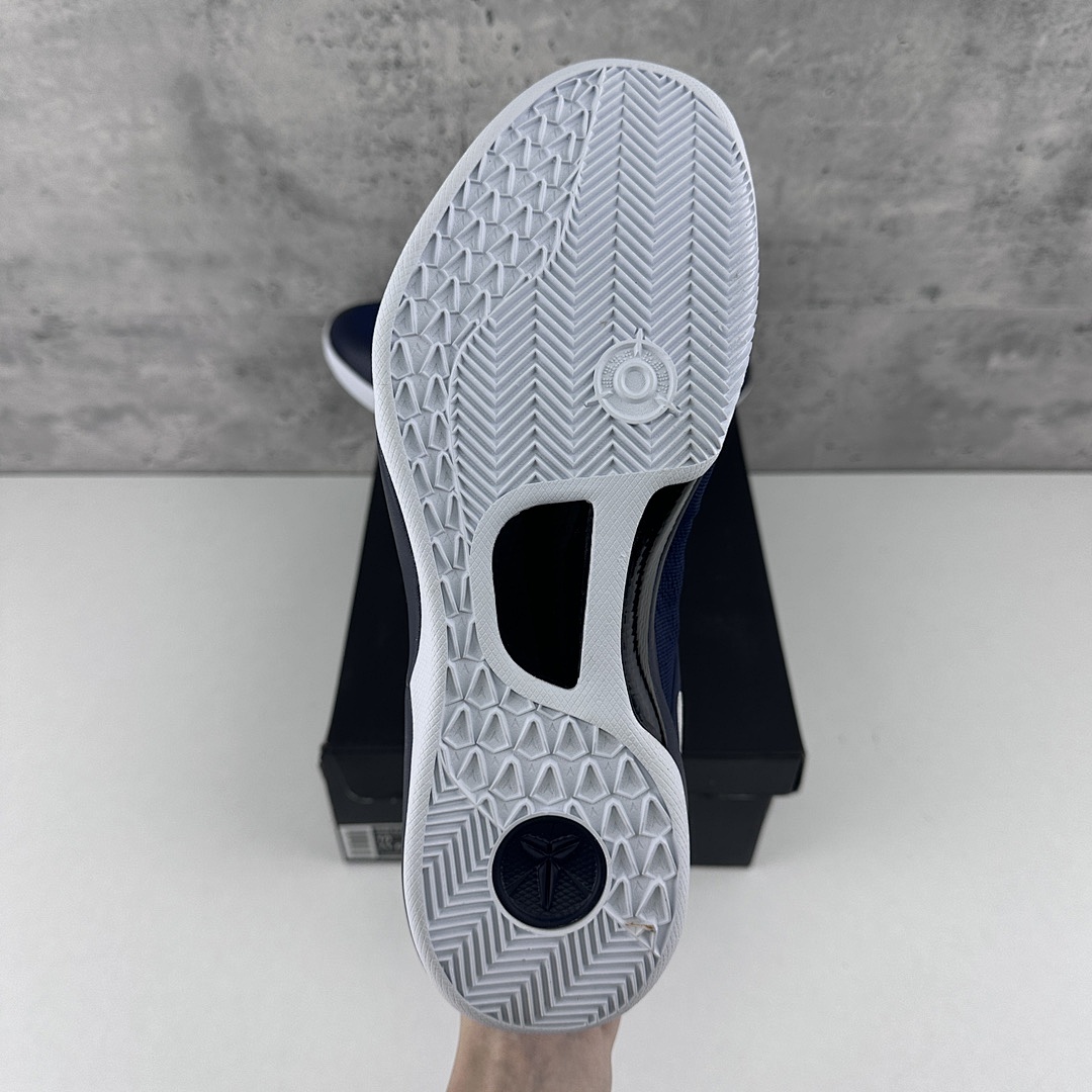 Nike Kobe 8 Protro College Navy ZK8 (White Blue) - Image 3