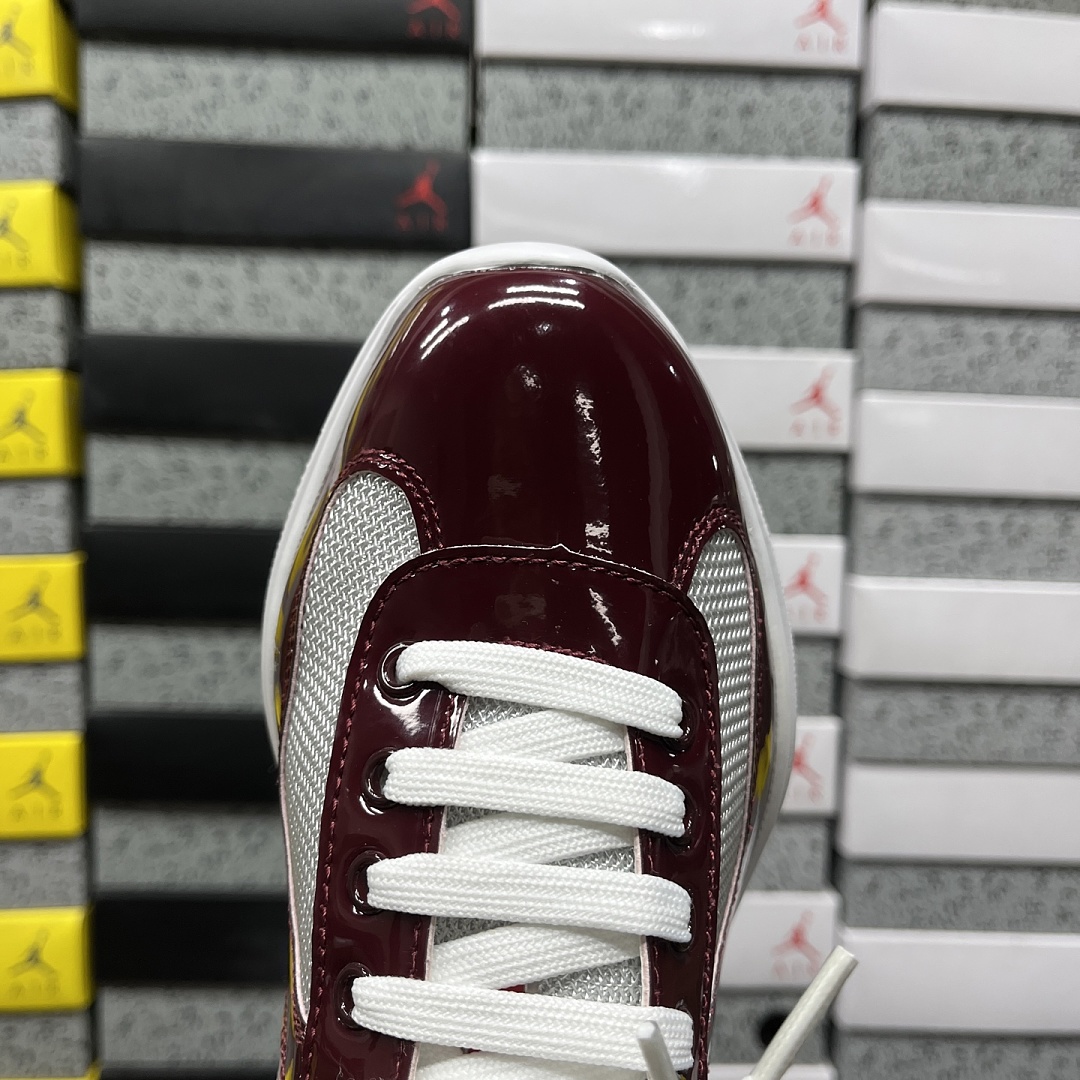 Prada America's Cup Red Silver 4E3400 Dark - Image 3