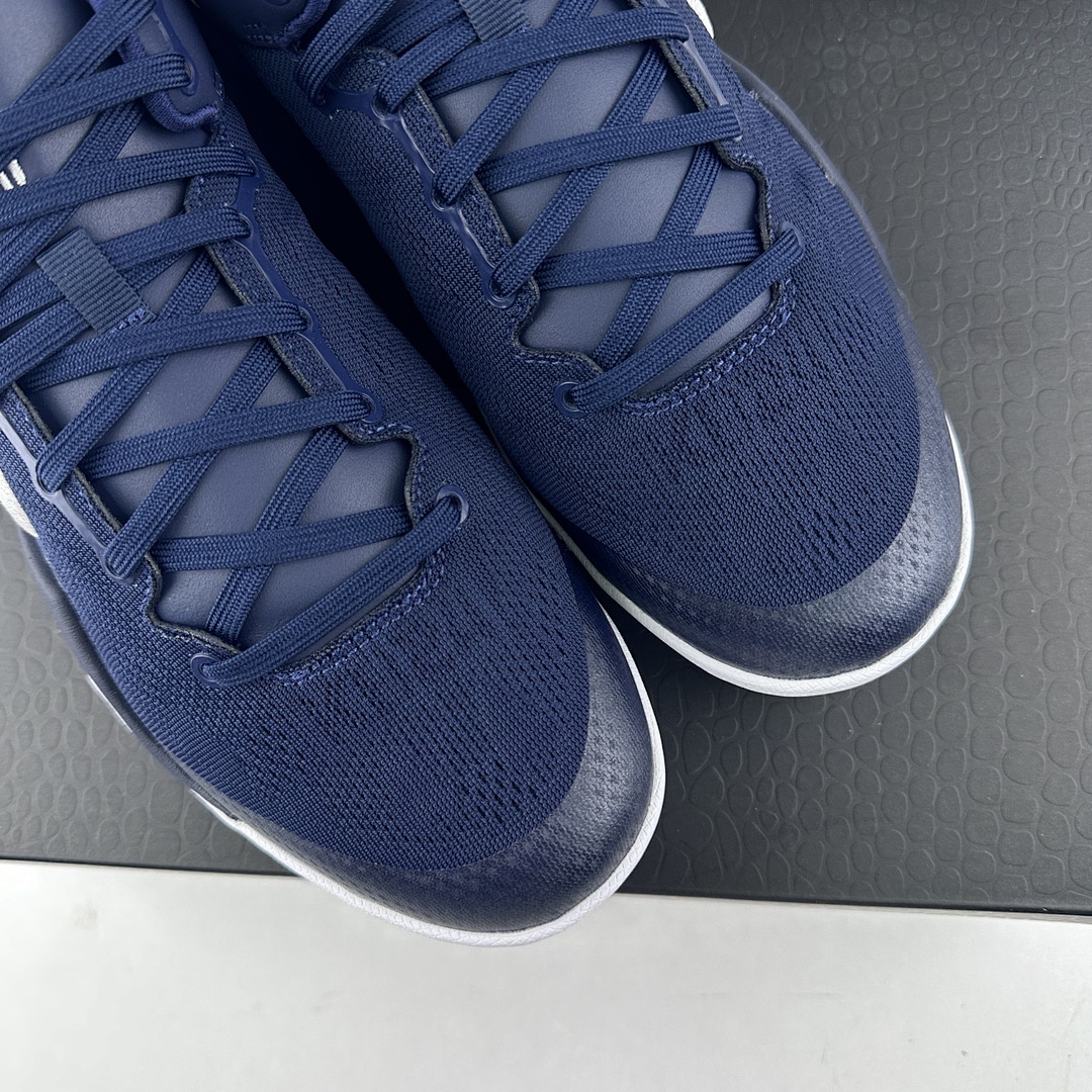 Nike Kobe 8 Protro College Navy ZK8 (White Blue) - Image 7