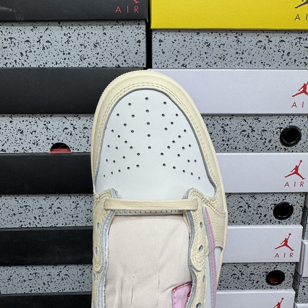 Nike Jordan 1 Retro Low OG SP Travis Scott Shy (Pink) - Image 9