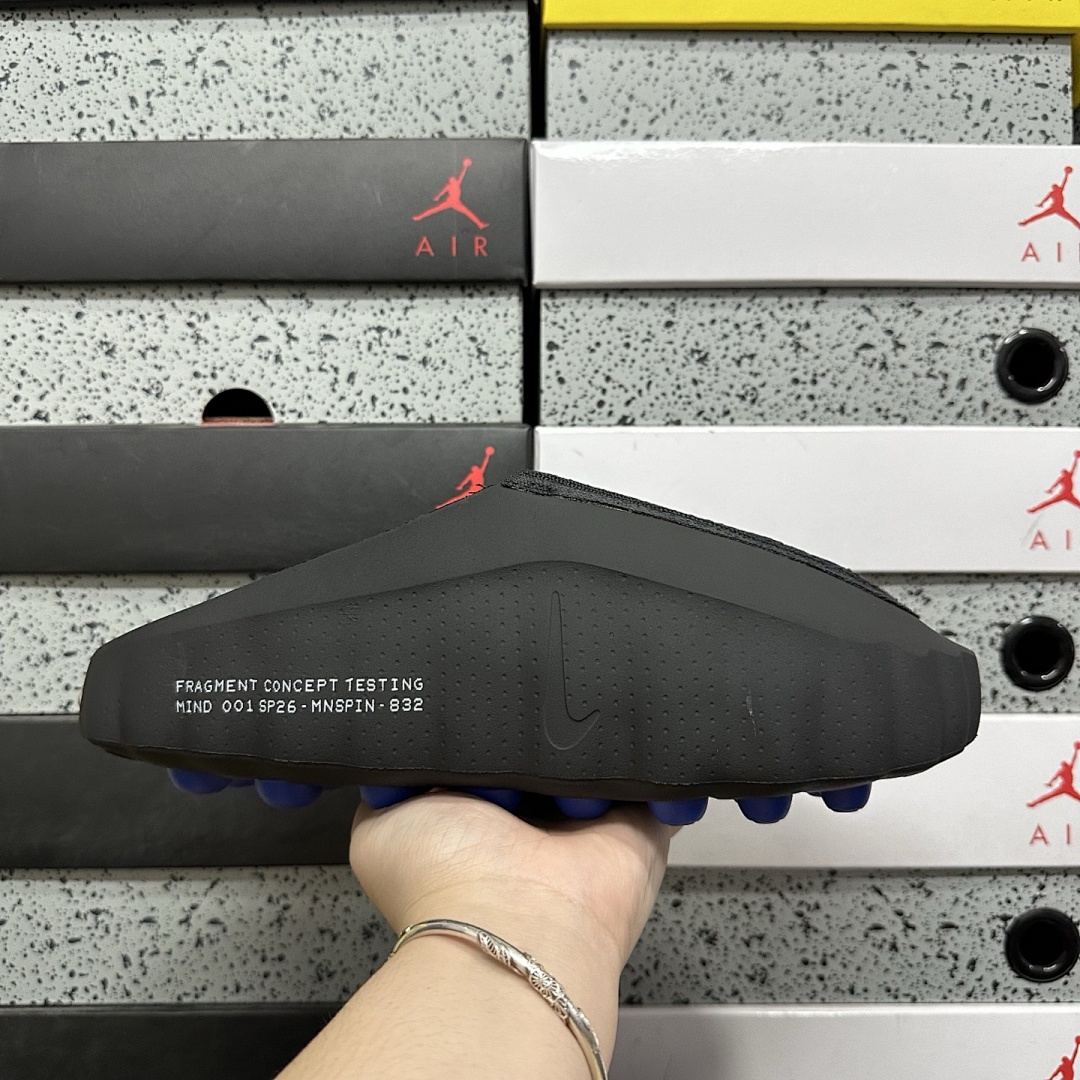 Nike Mind 001 Slide Fragment (Black) - Image 8