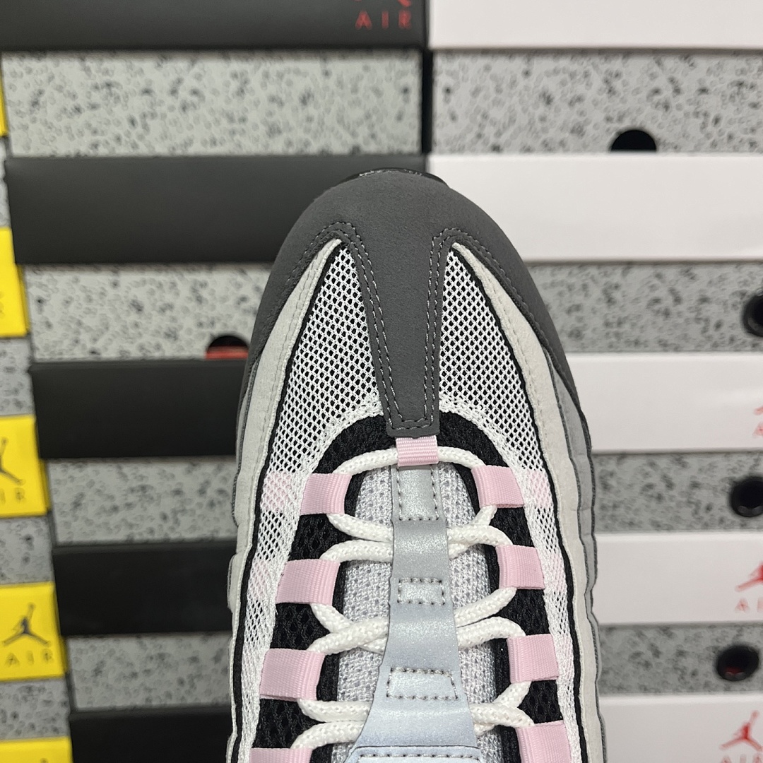 Nike Air Max 95 Gunsmoke Pink Foam - Image 3