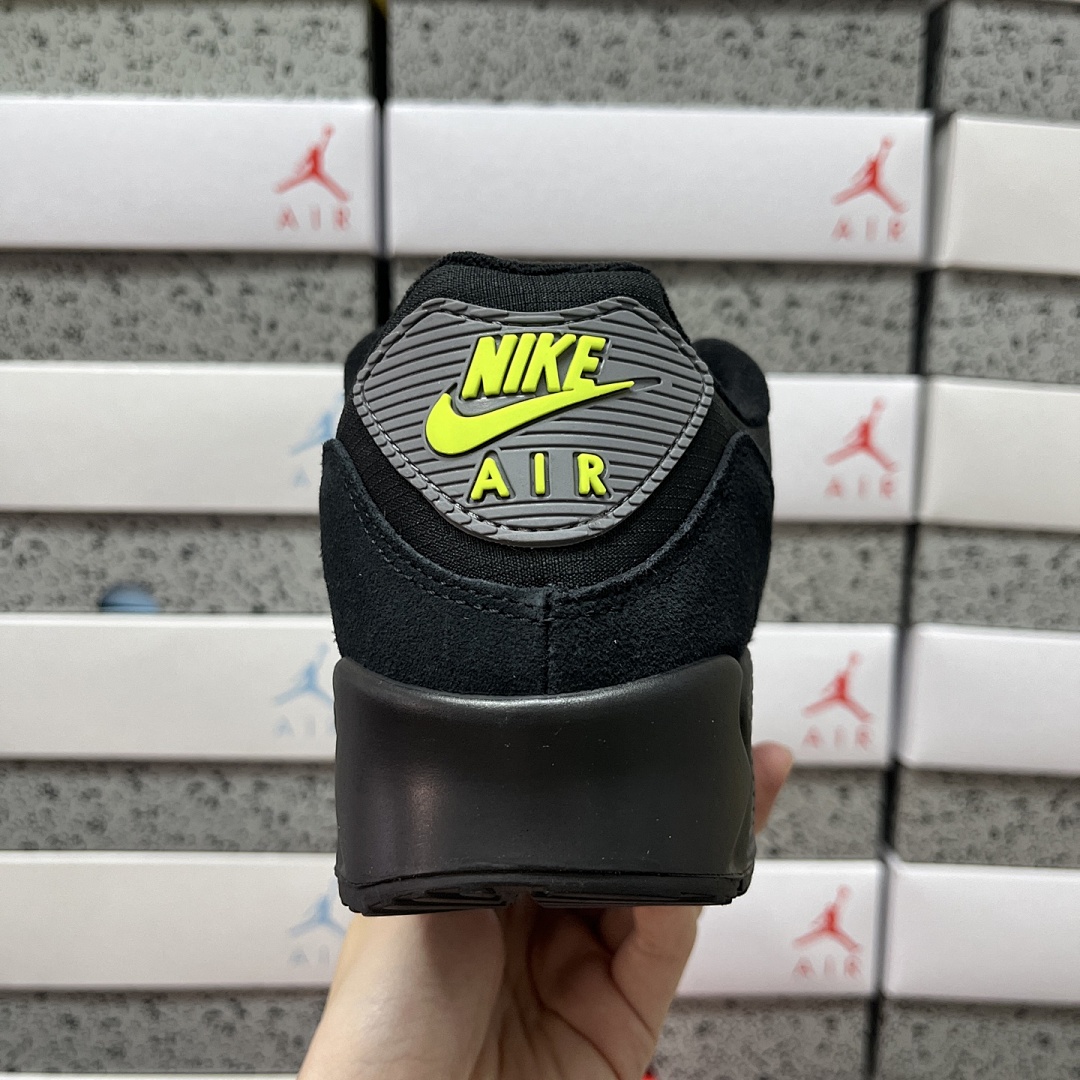 Nike Air Max 90 Black Volt Cool Grey FQ2377-001 - Image 4