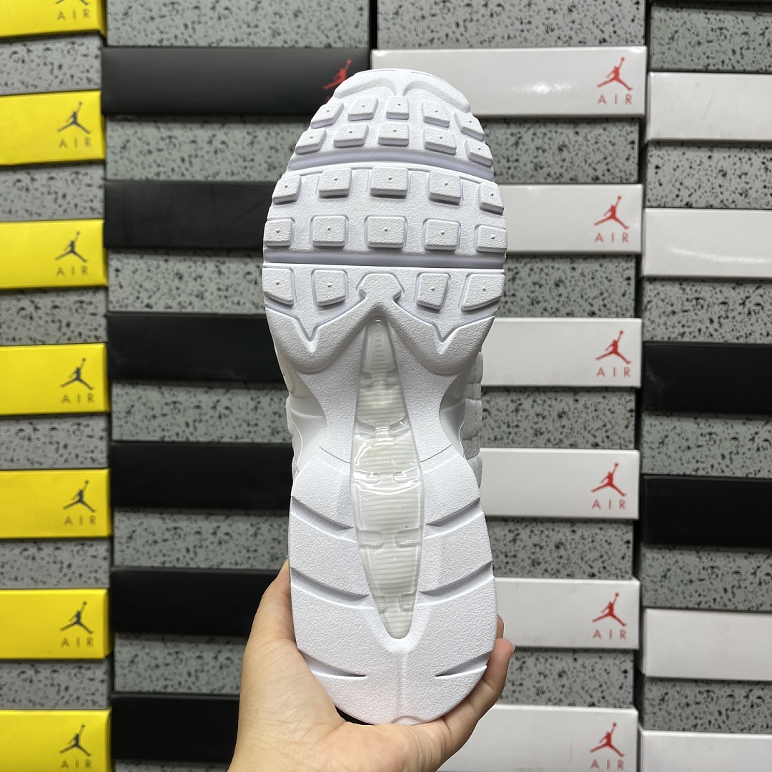 Nike Air Max 95 OG Big Bubble (Triple White) - Image 5
