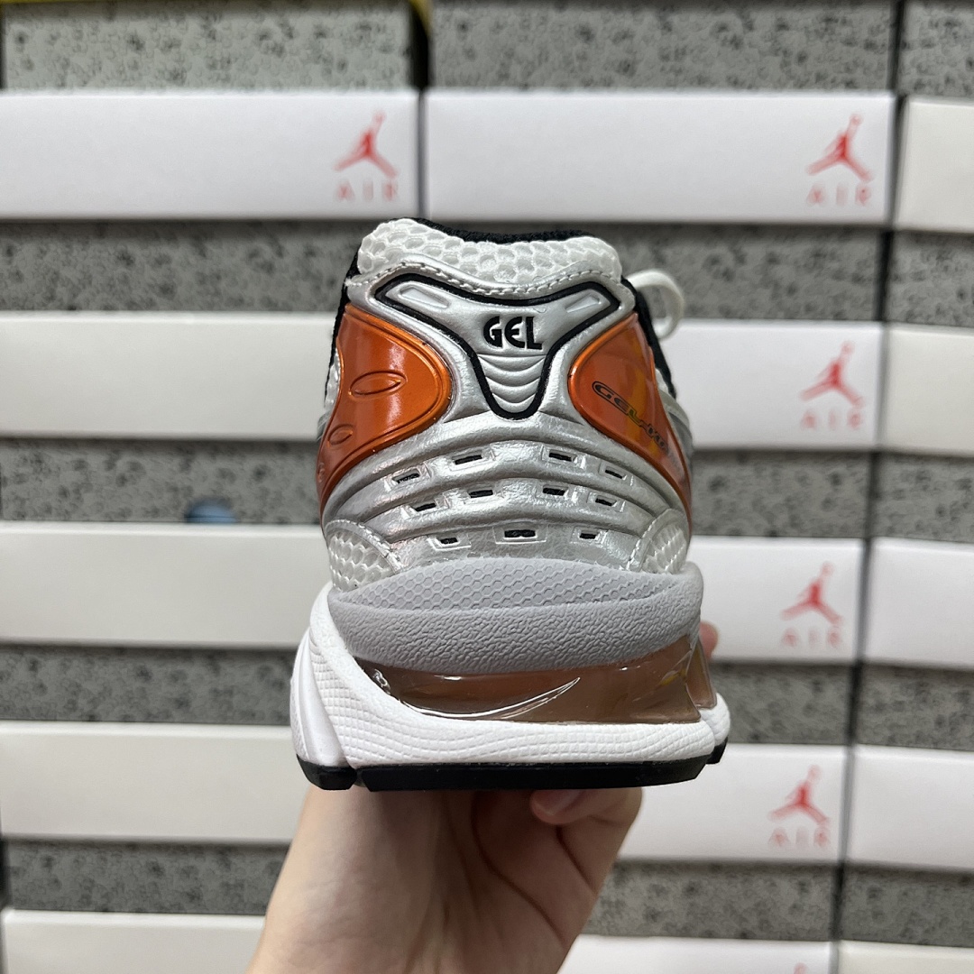 ASICS Gel-Kayano 14 White Piquant (Orange) - Image 3