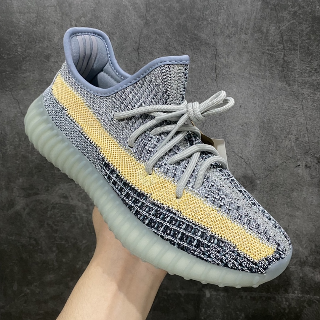 Adidas Yeezy 350 Washed Denim (Blue) - Image 8