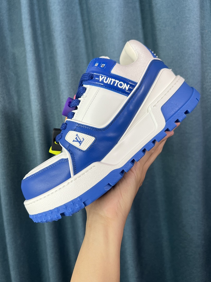 Louis Vuitton LV Trainer Maxi (Blue) - Image 3