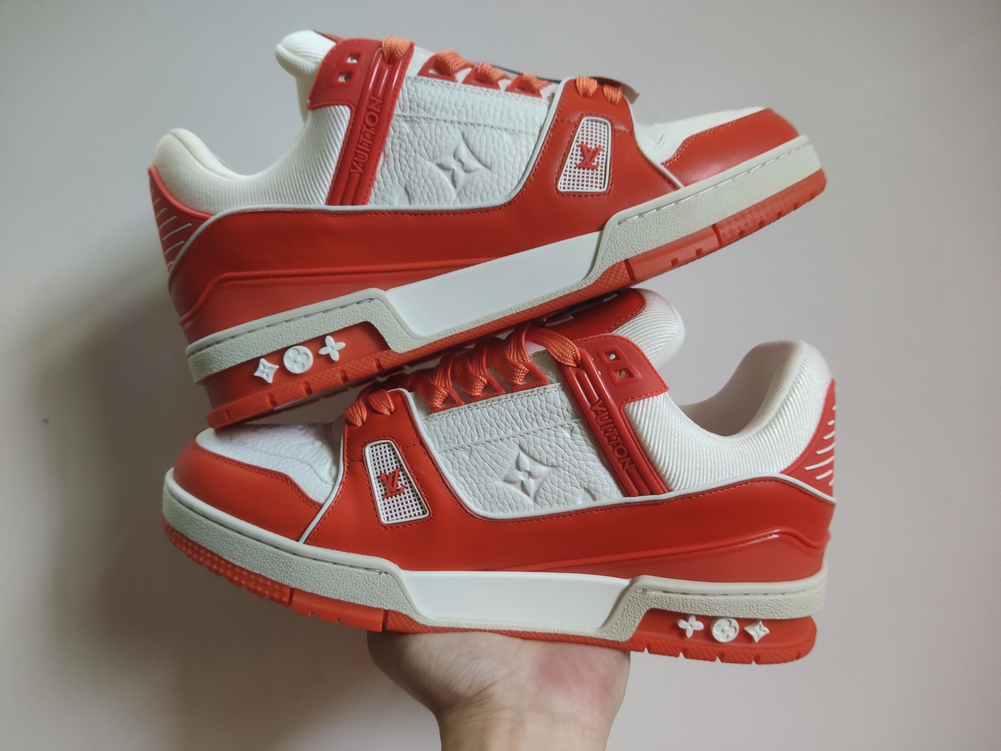 Louis Vuitton LV Trainer (Orange) - Image 10