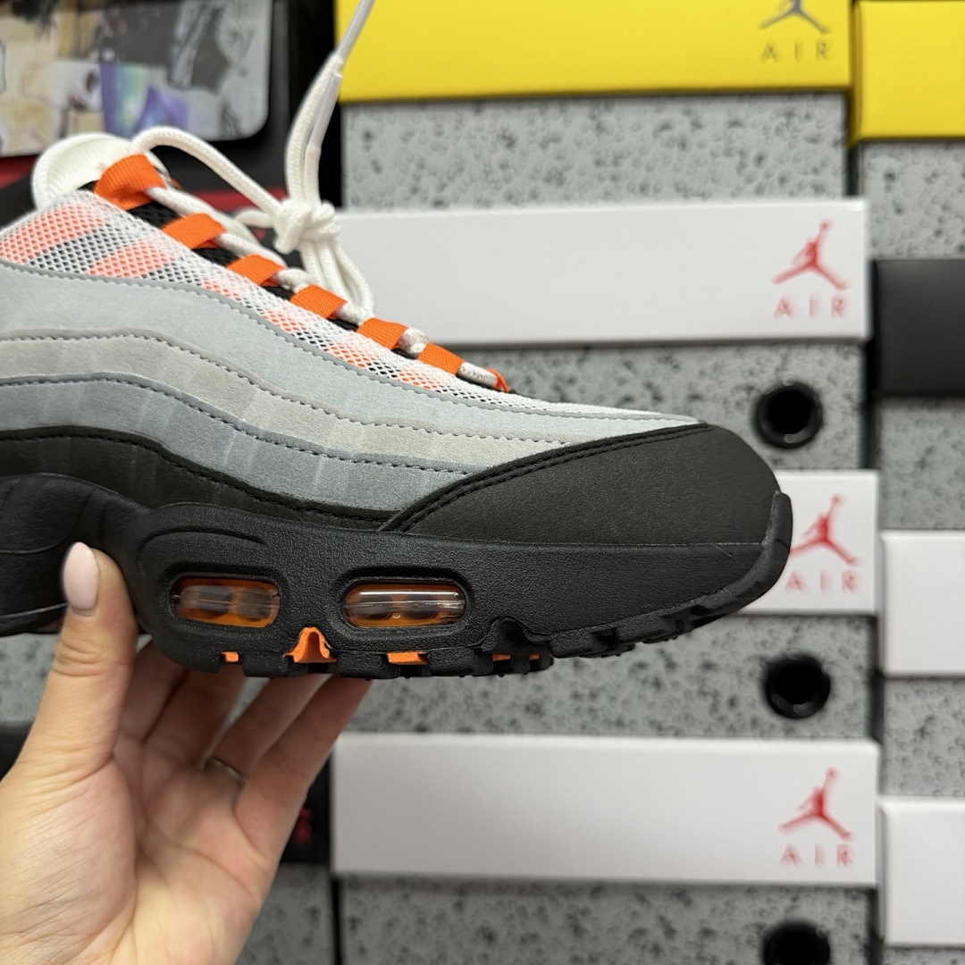 Nike Air Max 95 OG Big Bubble Bright Mandarin - Image 5