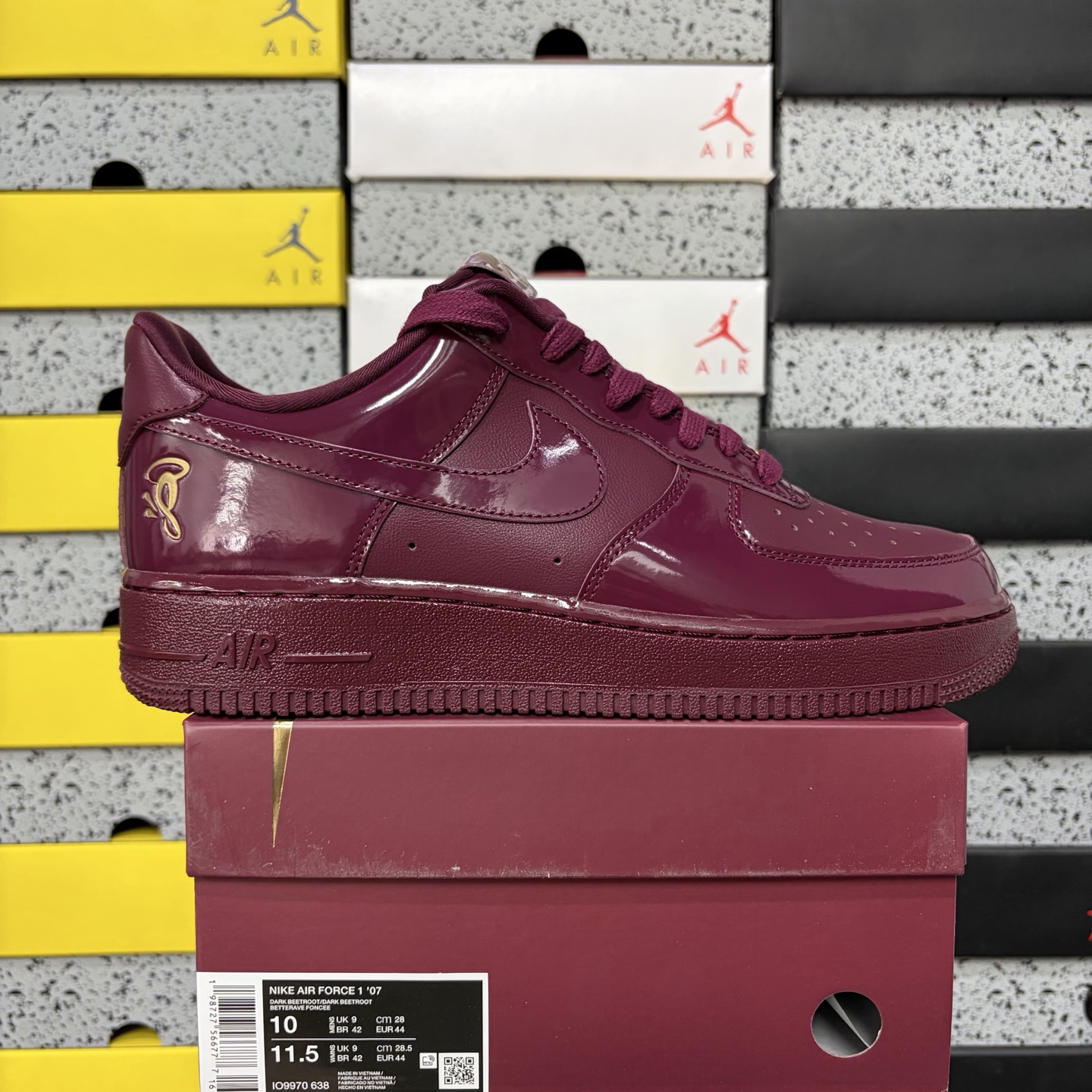 Nike Air Force 1 Low Syna Central Cee Dark Beetroot - Image 11