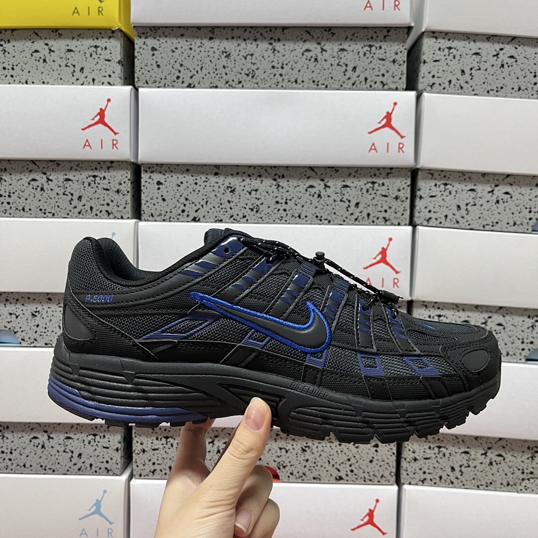 Nike P-6000 Black Anthracite Blue Void - Image 9