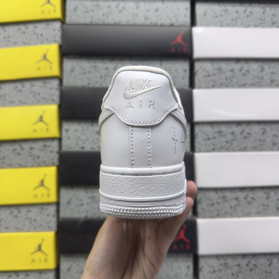 Nike Air Force 1 Low '07 White Collab (Travis Scott Cactus Jack Utopia Edition) - Image 7