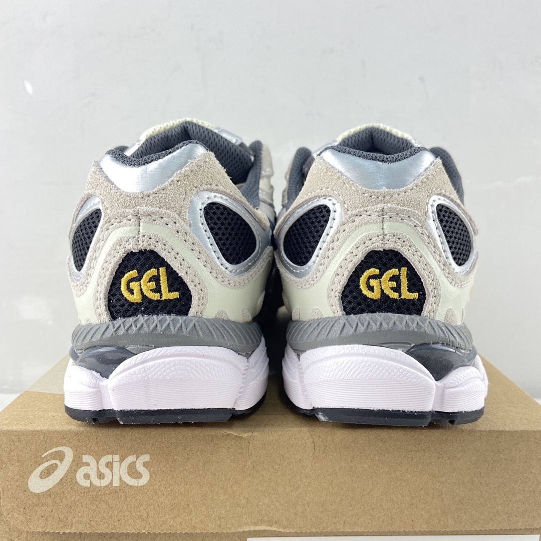 ASICS Gel-NYC Black Clay Grey NYC (Cream Yellow) - Image 5