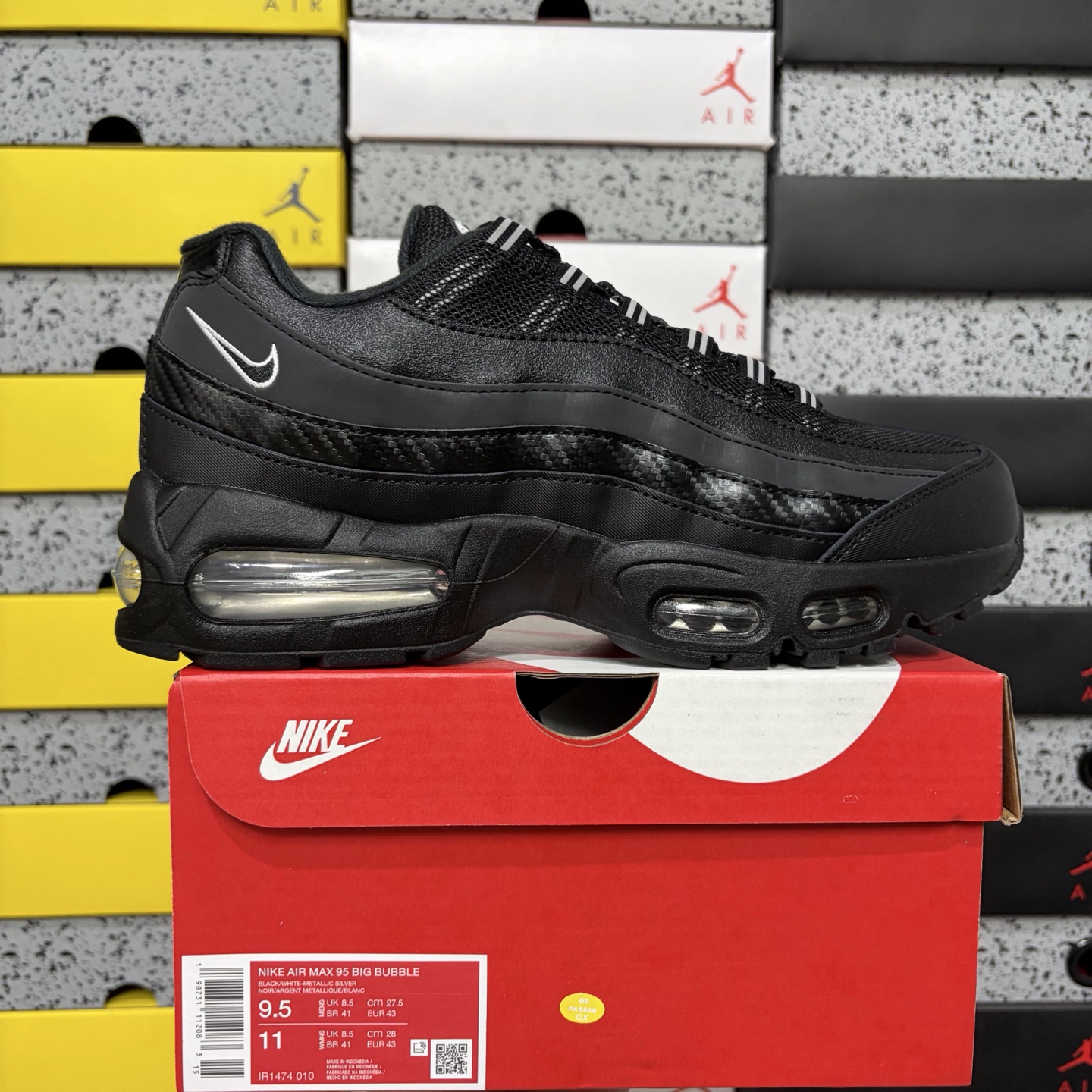 Nike Air Max 95 Big Bubble Black Carbon - Image 11
