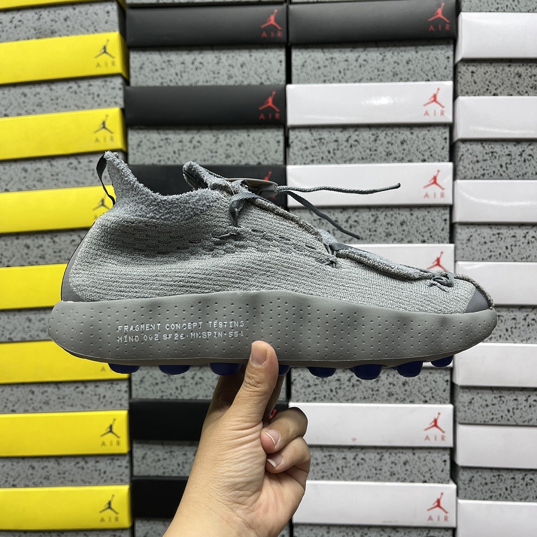 Nike Mind 002 Flyknit Fragment Particle (Grey) - Image 3