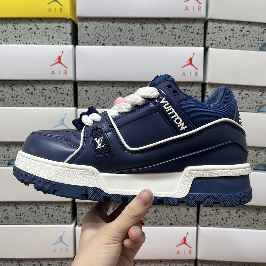Louis Vuitton Trainer Maxi (Dark Blue) - Image 9