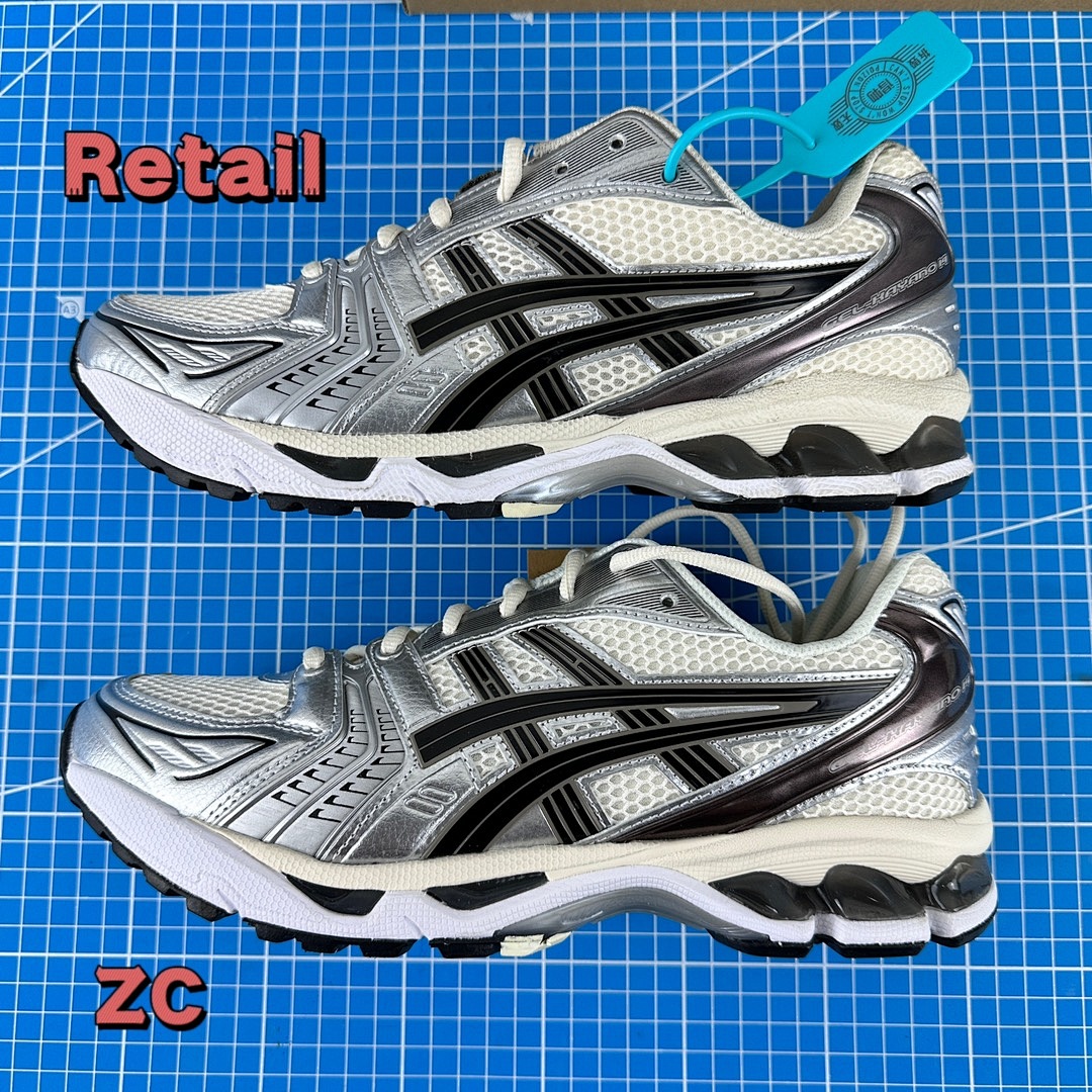 ASICS 】Gel-Kayano 14 Cream Black Metallic Plum 1201A019-108 (Brown) - Image 8