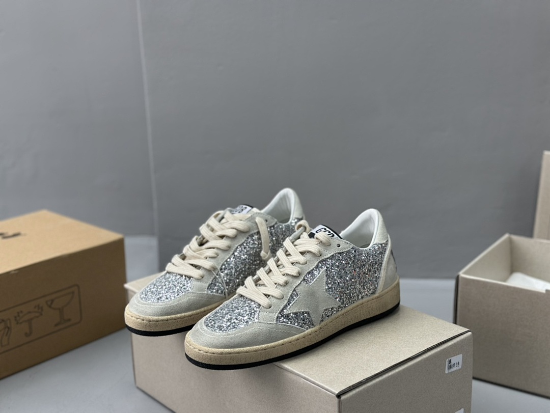 Golden Goose Deluxe Brand Sequin (Silver Grey) - Image 7