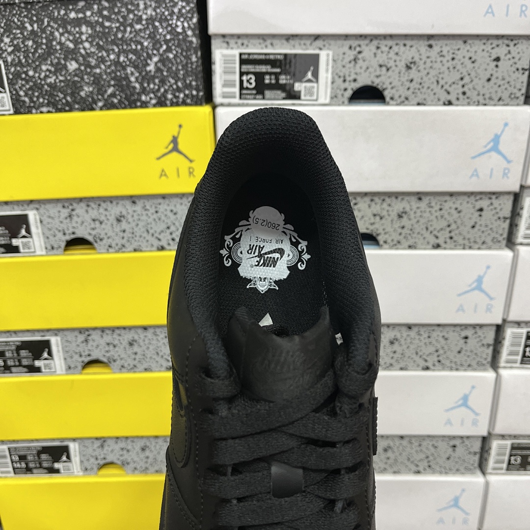 Nike Air Force 1 Low '07 (Black) - Image 5