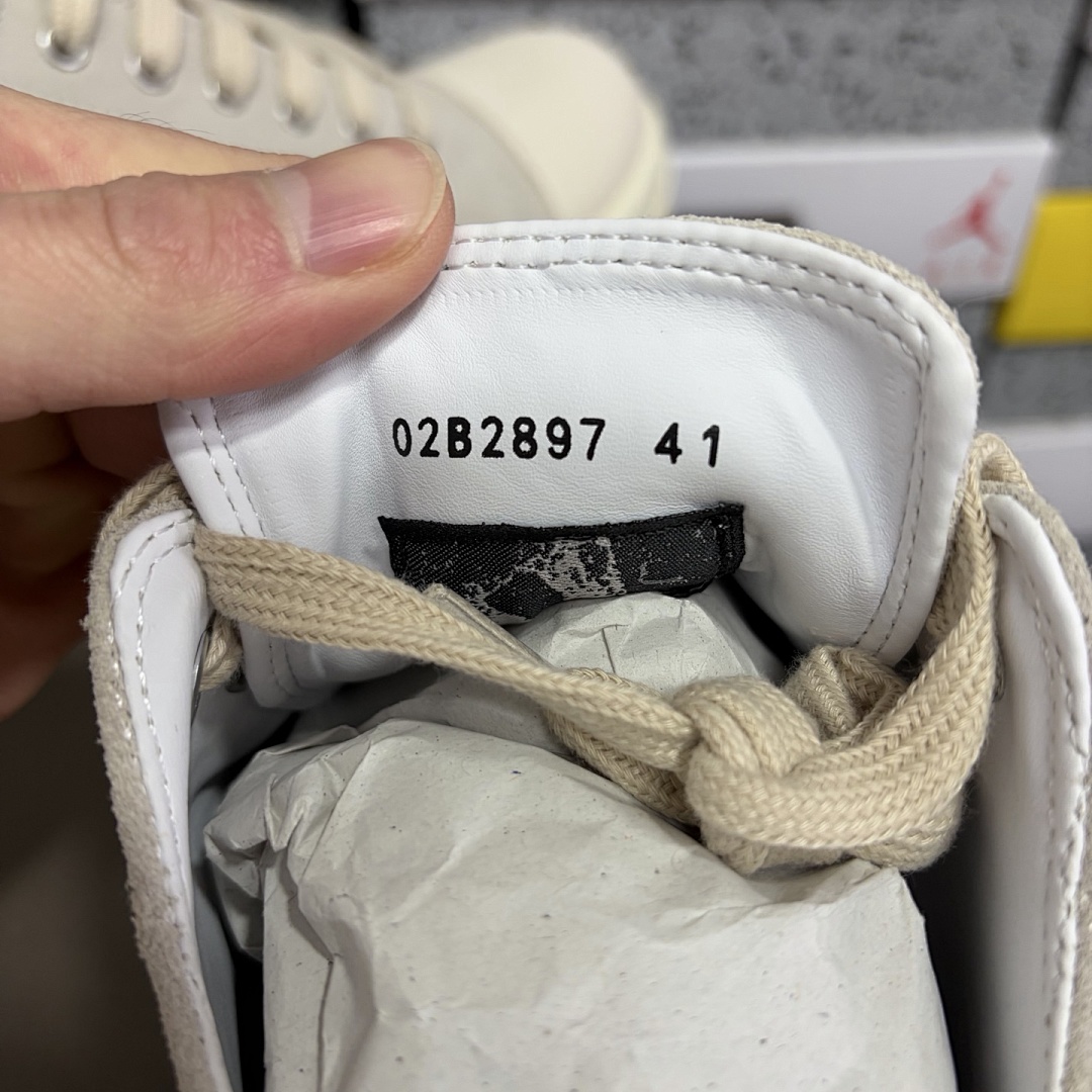 Rick Owens Vintage Sneaks Mid Grey Suede - Image 2