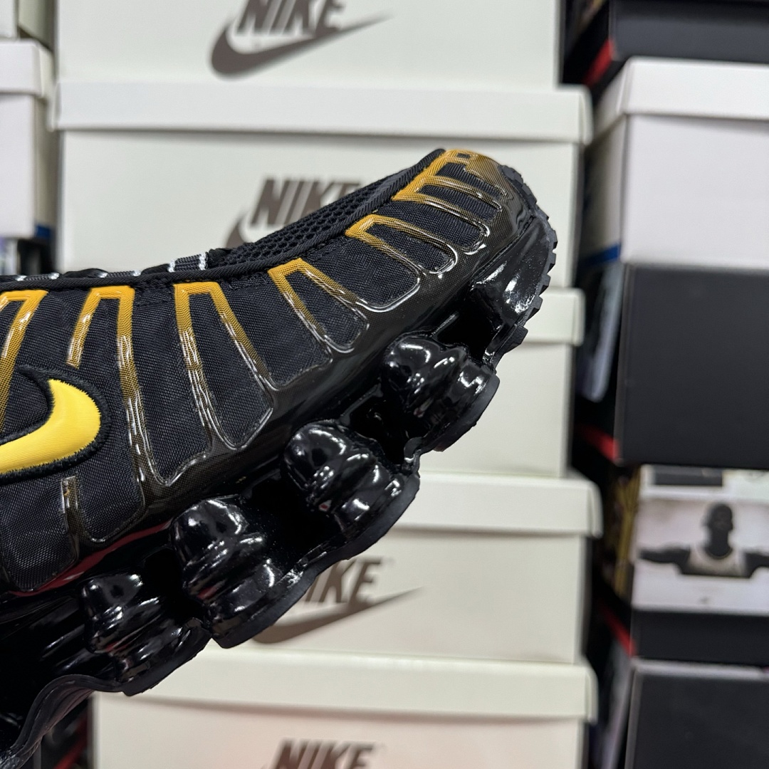 Nike Shox TL Black University (Gold) - Image 10