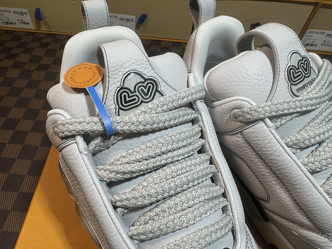 Louis Vuitton LV Skate Sneaker Grey SK - Image 3