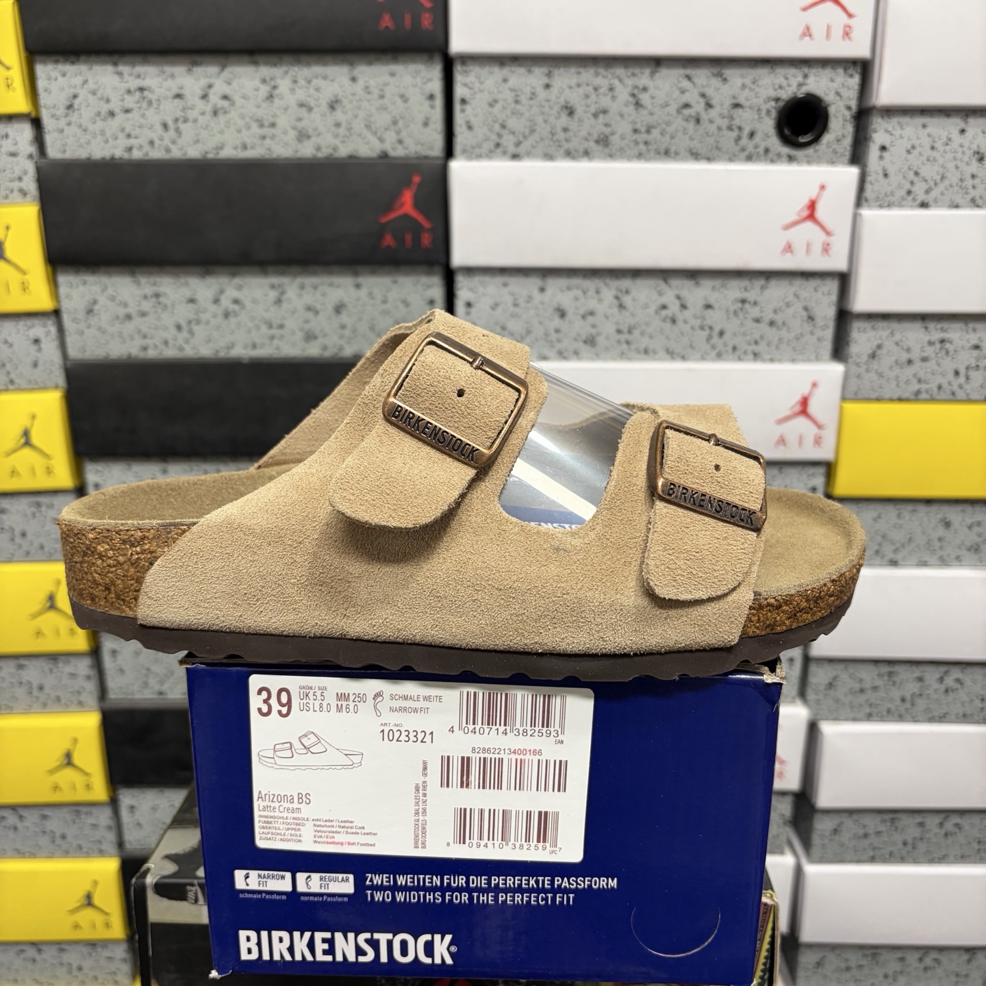 Birkenstock Birken Arizona Birkibuc 1023321 (Sand) - Image 10