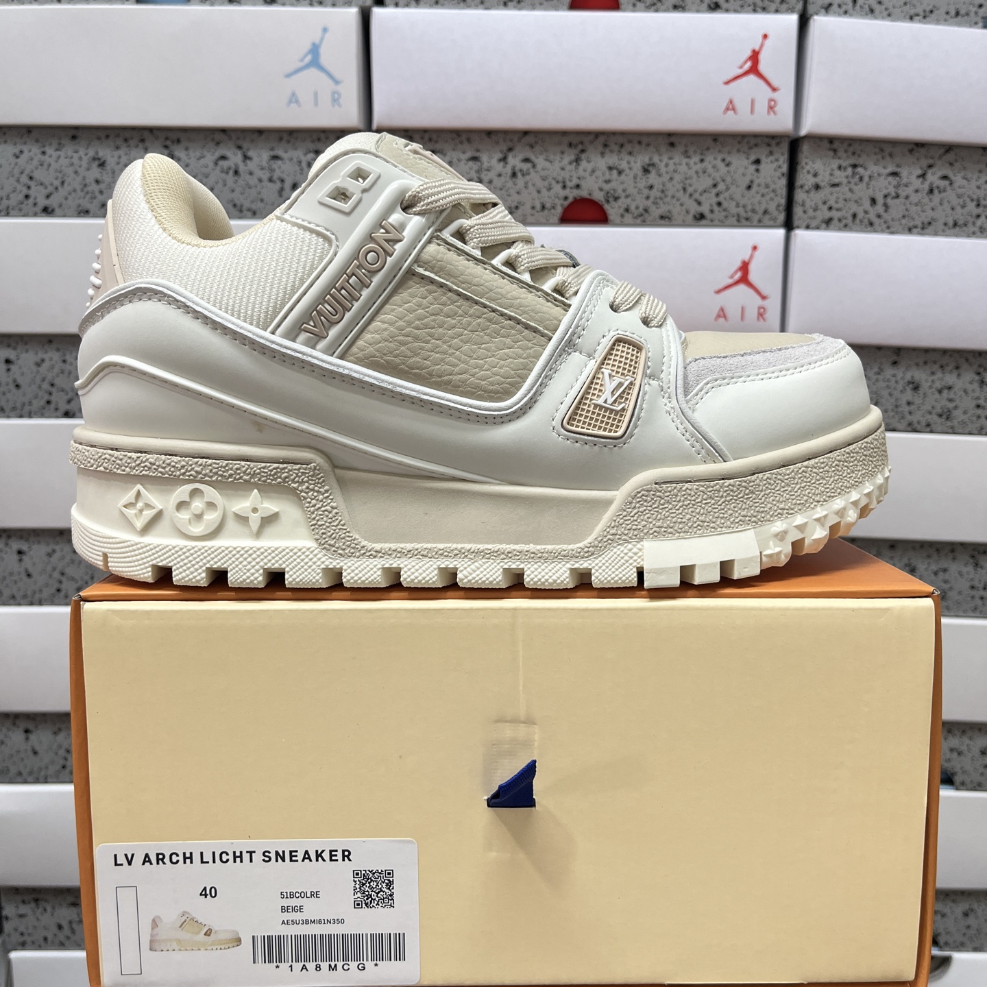 Louis Vuitton Trainer Maxi (Cream Yellow) - Image 10