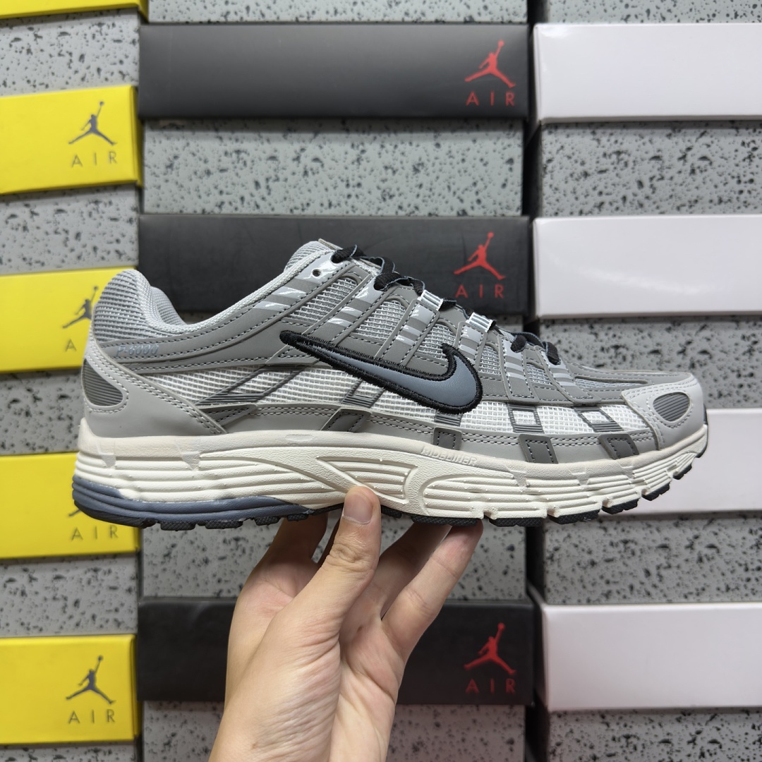 Nike P-6000 Light Smoke Grey Blue Graphite - Image 4