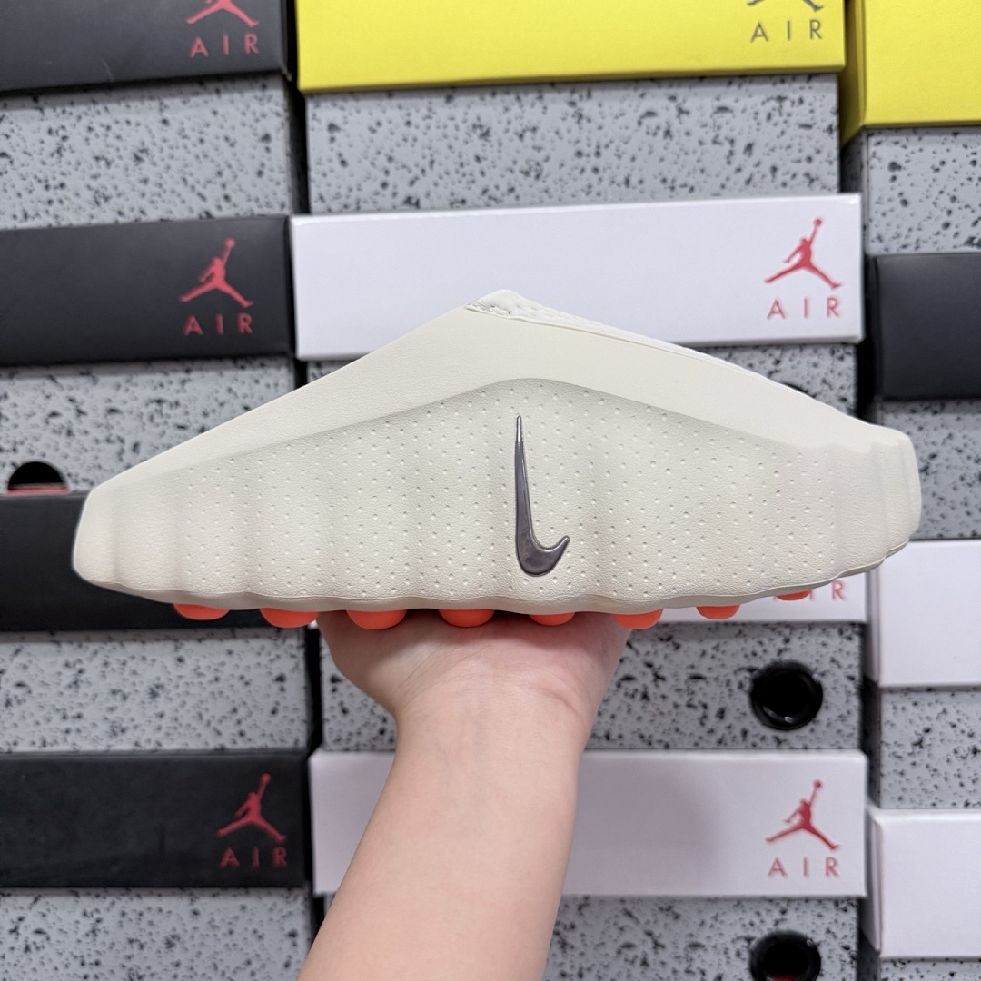 Nike Mind 001 Slide Light Bone HQ4307-002 Off (White) - Image 9