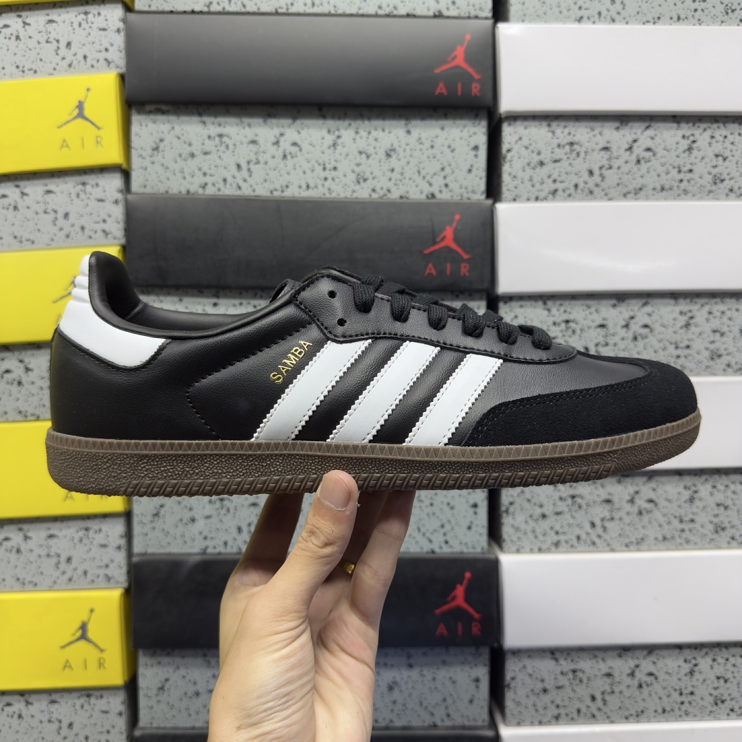 Adidas Samba OG Black White Gum B75807 - Image 5