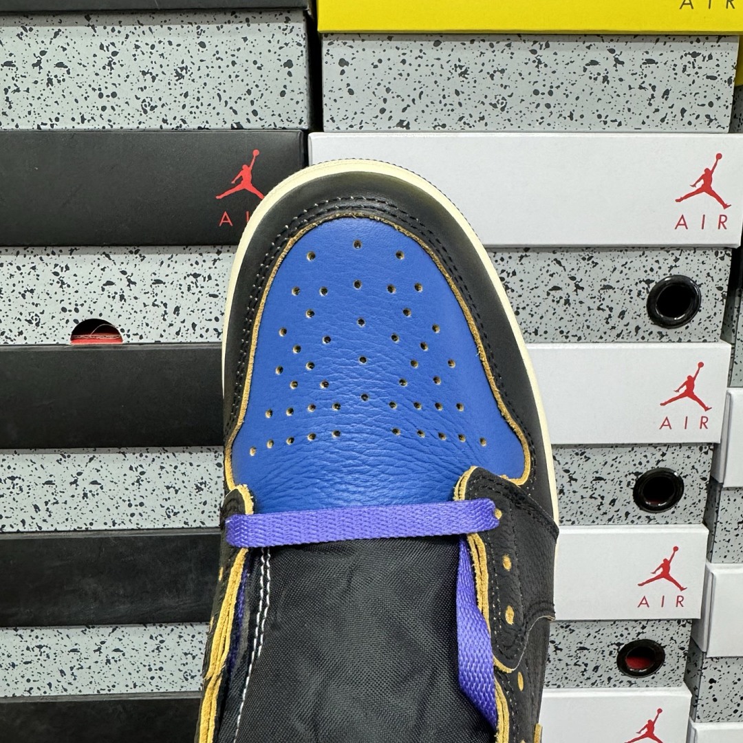 Nike Jordan 1 Retro High OG SP Fragment X Union LA Sport Royal UN (Blue) - Image 9