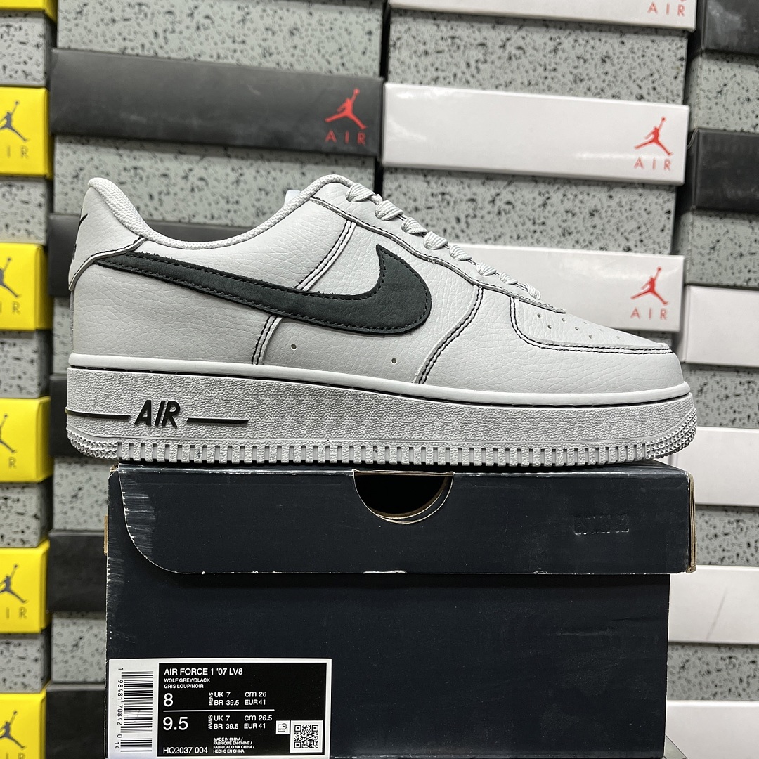 Nike Air Force 1 Low '07 LV8 Wolf (Grey Black)