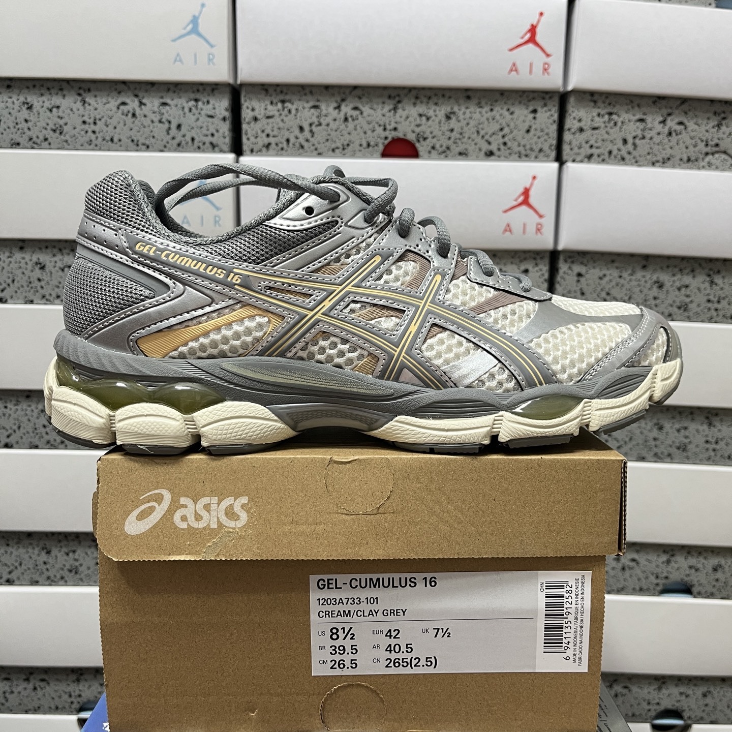 ASICS Gel-Cumulus 16 Cream Clay (Grey) - Image 10