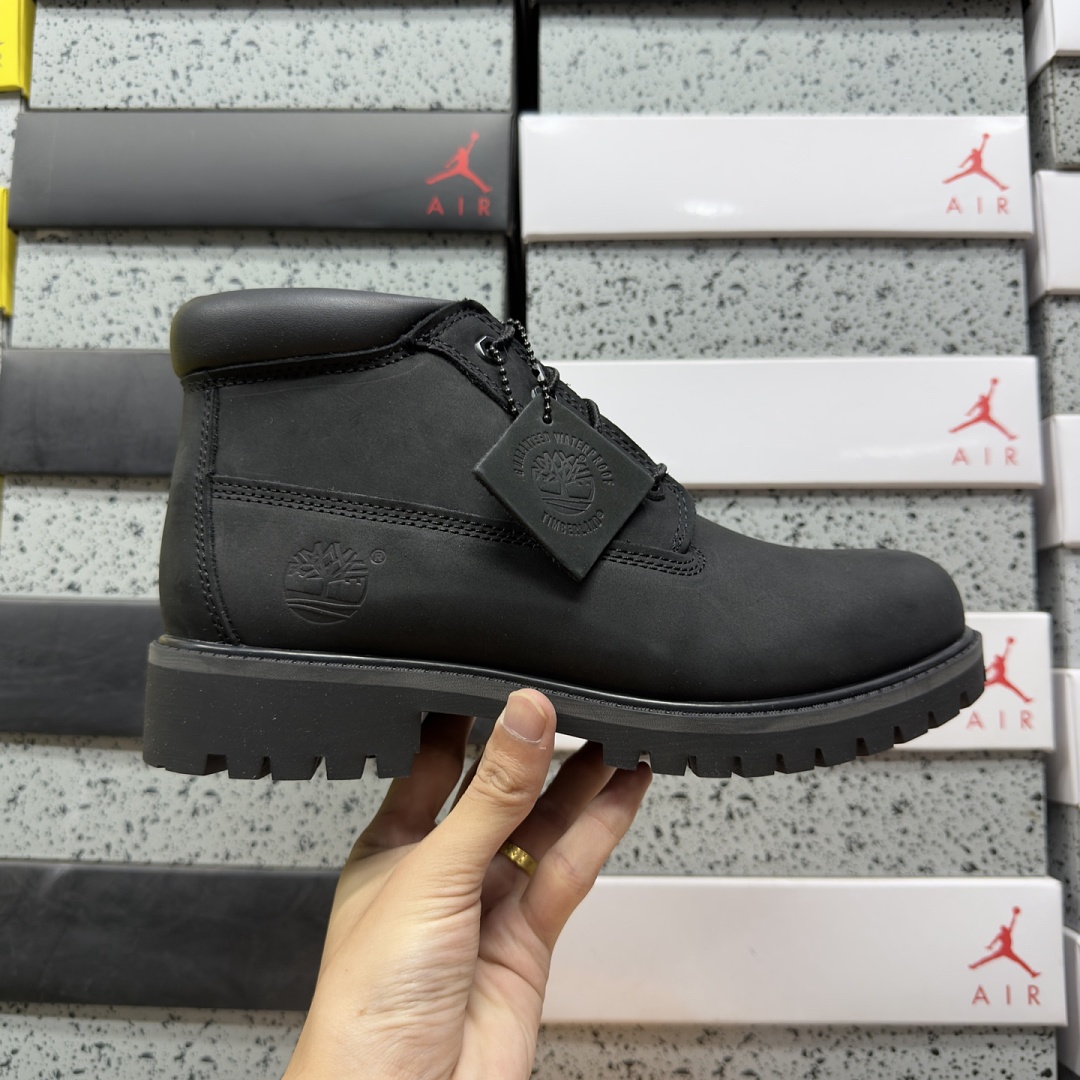 Timberland 6" Premium Waterproof Boot TB-32085-001 Black Mid Collar 39.5-44 - Image 9