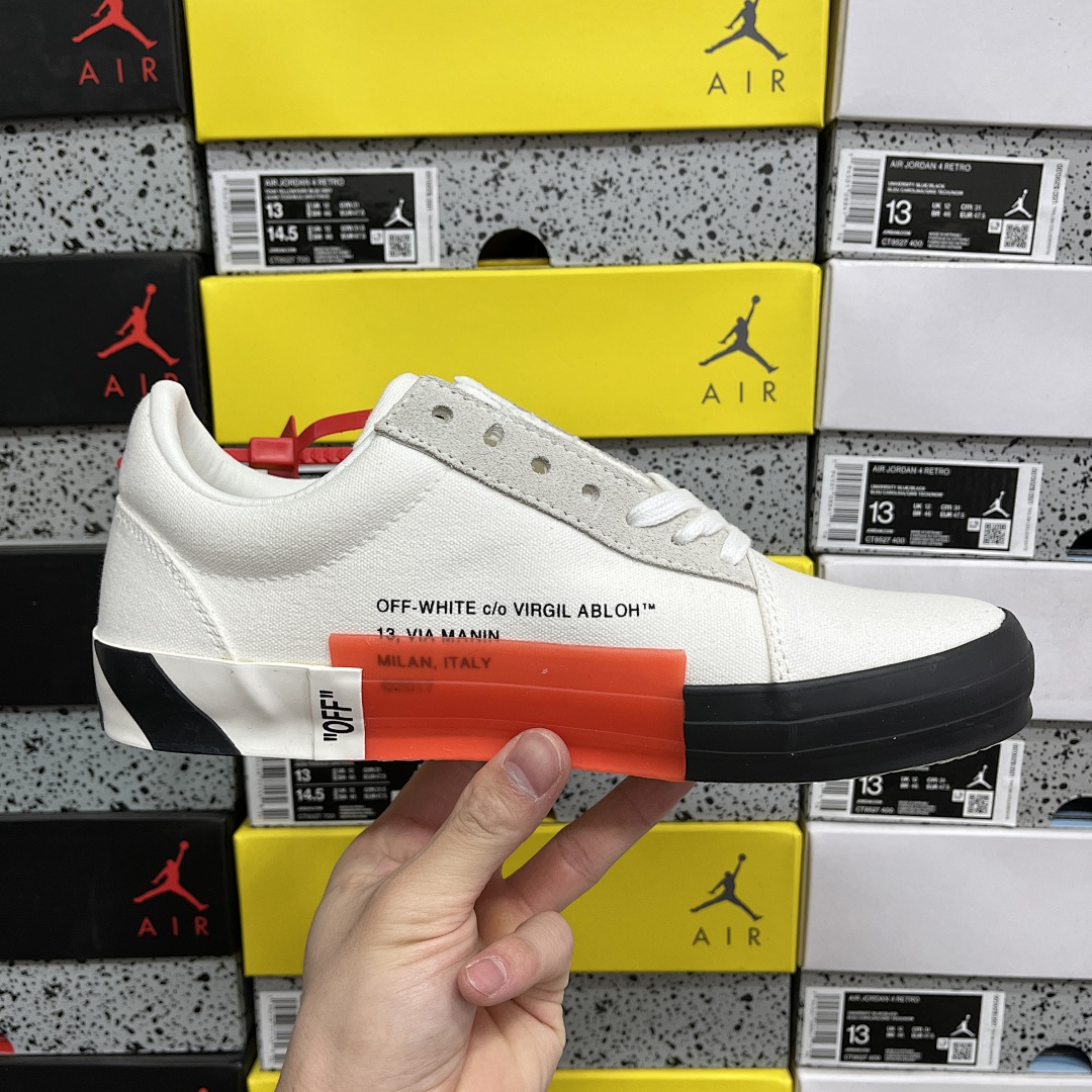 Off-White Abloh Vulc Low Top (White) - Image 4