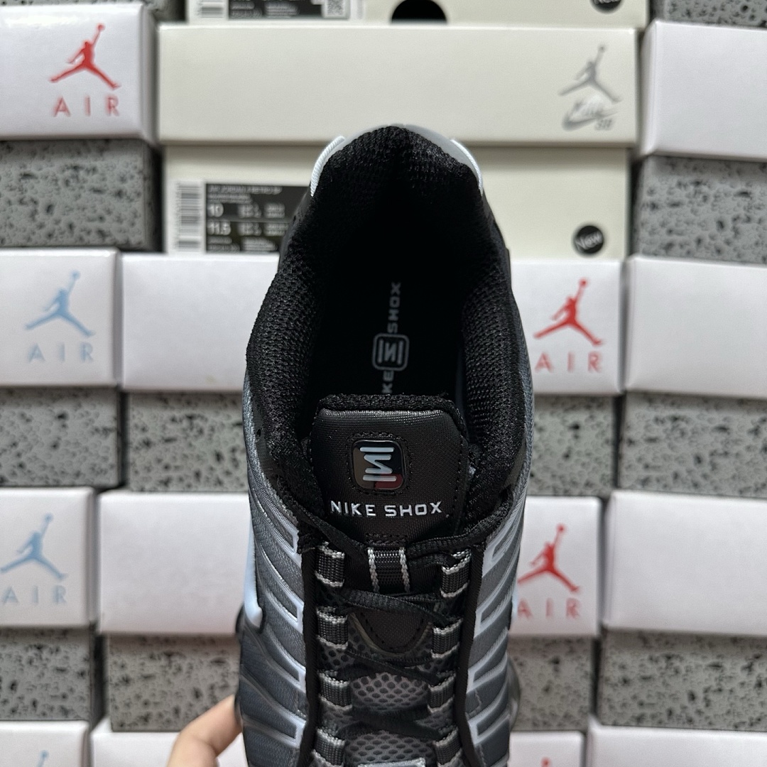 Nike Shox TL Black Celestine (Blue) - Image 5