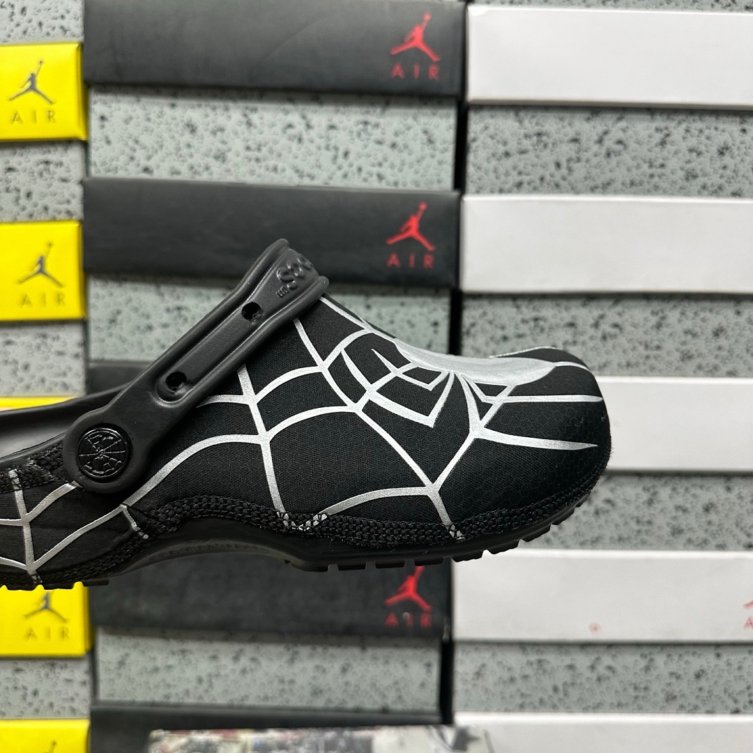 Crocs Black Silver - Image 6