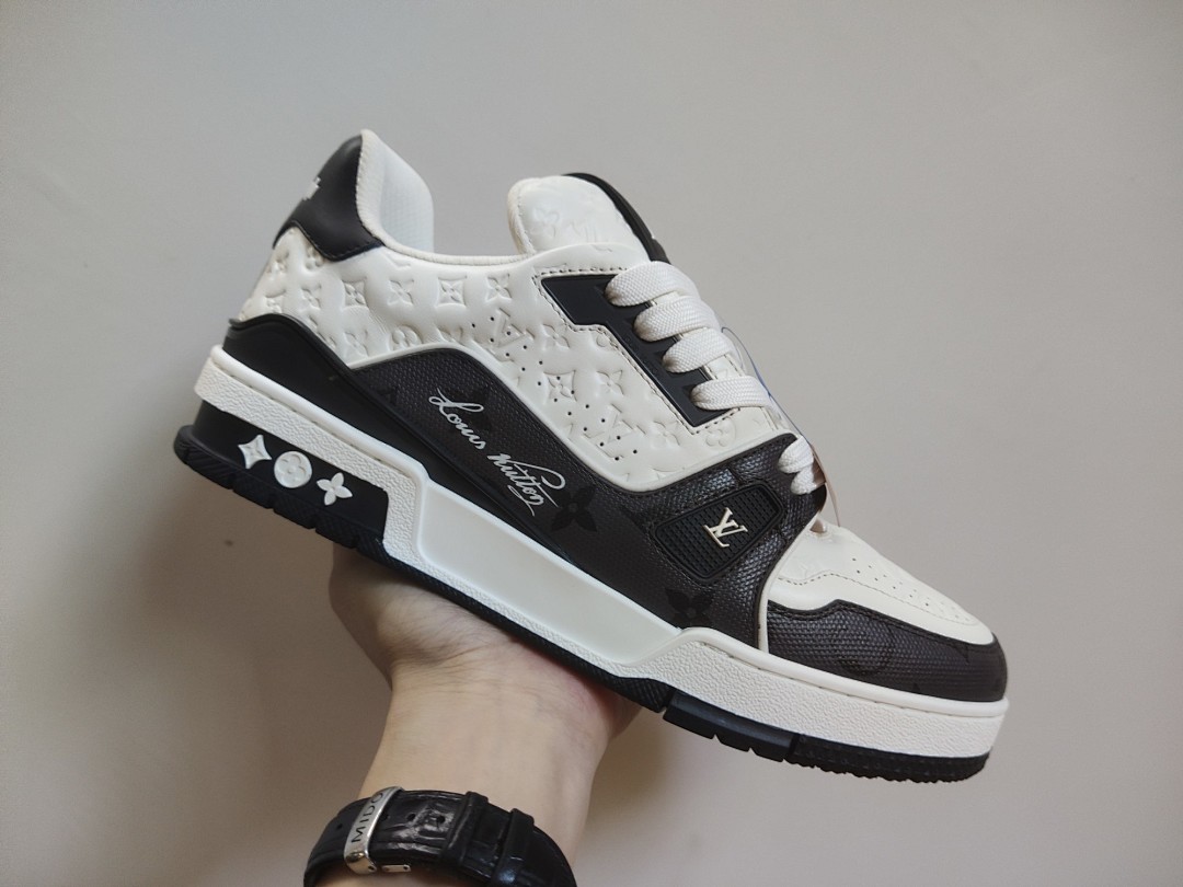 Louis Vuitton LV Trainer #54 (Black White) - Image 6