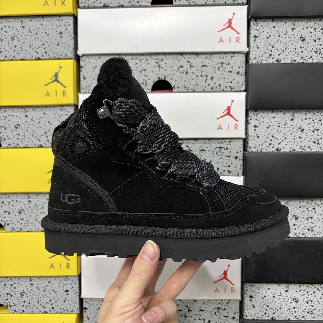 UGG Lowmel High Top Black -5390 - Image 2