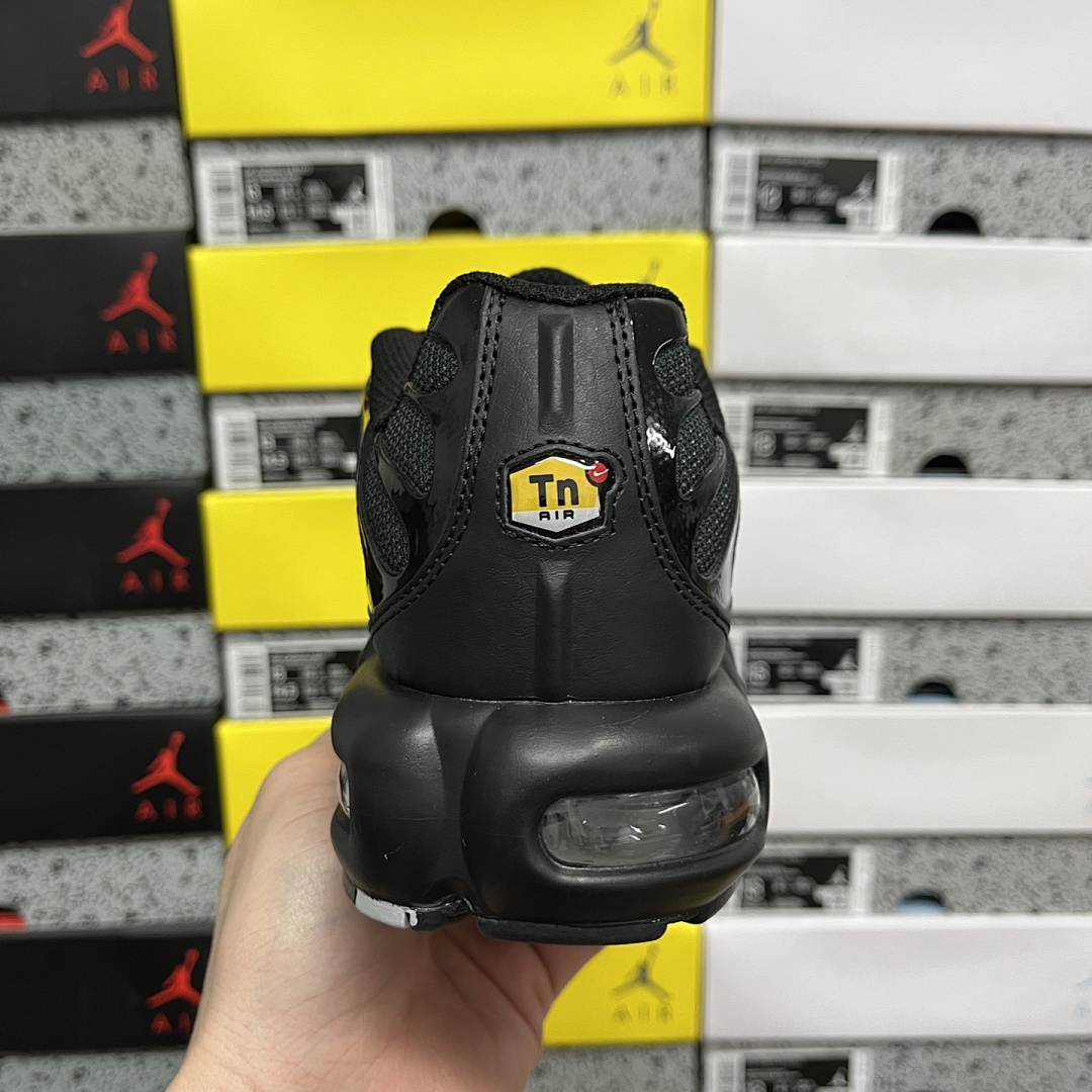 Nike Air Max Plus Multi Swoosh Black Crimson - Image 5