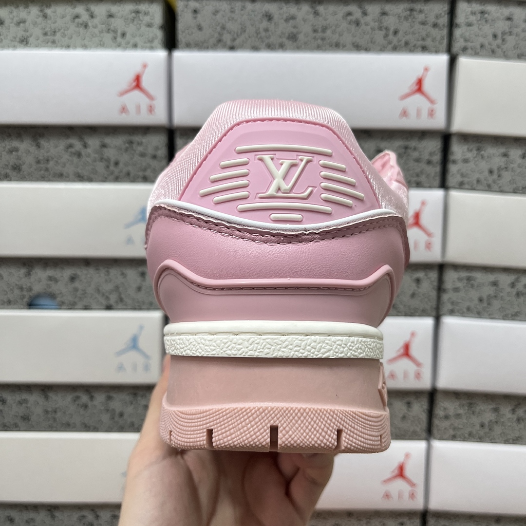 Louis Vuitton Trainer Maxi (Pink White) - Image 5