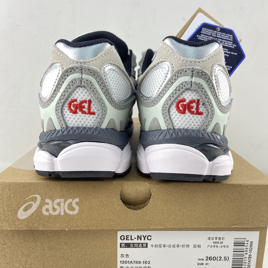 ASICS Gel-NYC White Steel Grey NYC - Image 5