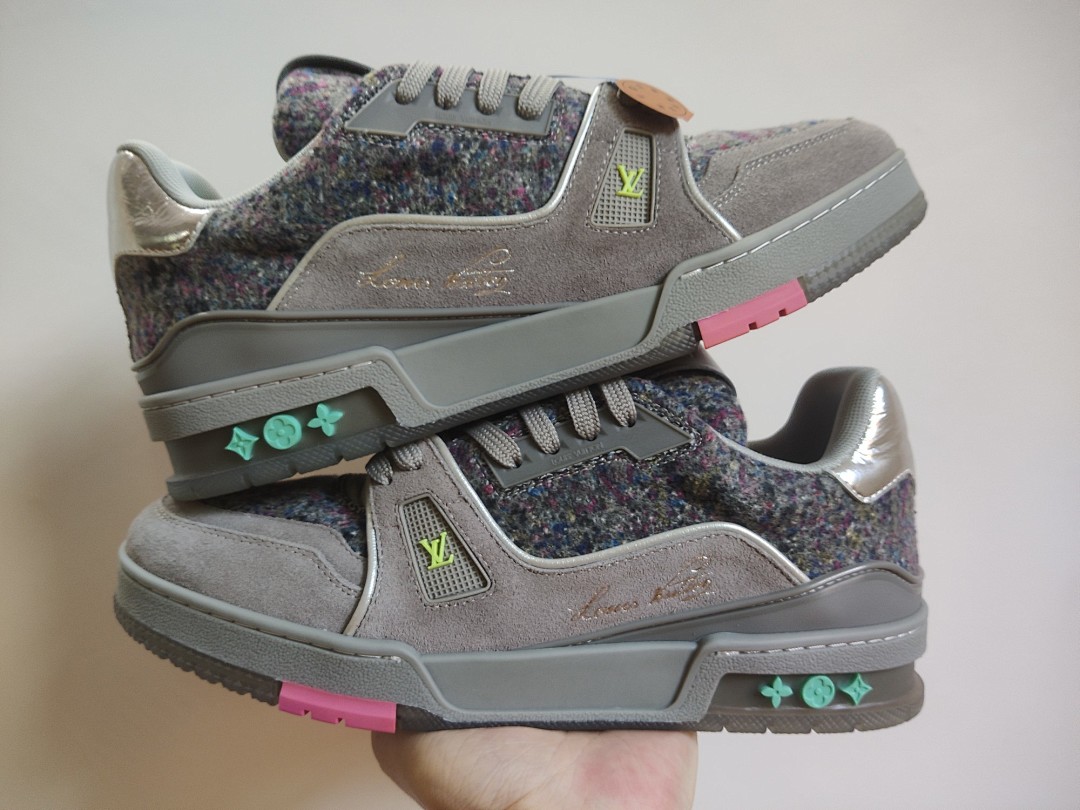 Louis Vuitton LV Trainer Grey Multicolor - Image 7