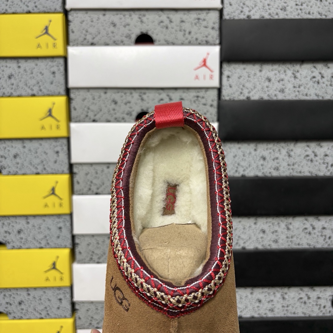 UGG Tazz Thick Sole Loafers / Ethnic Chestnut -2553 - Image 9