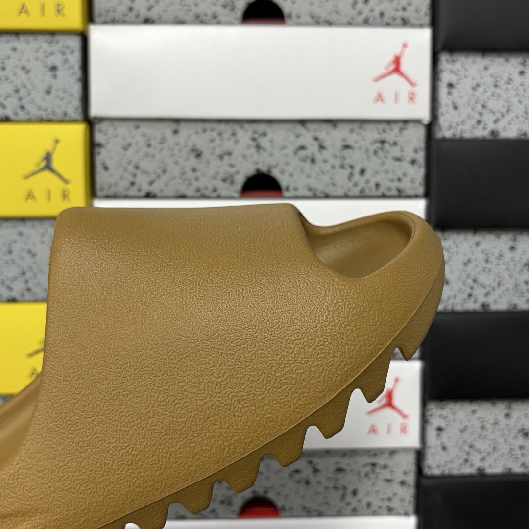 Adidas Yeezy Slide Ochre Slides Military Brown (Matte) - Image 2