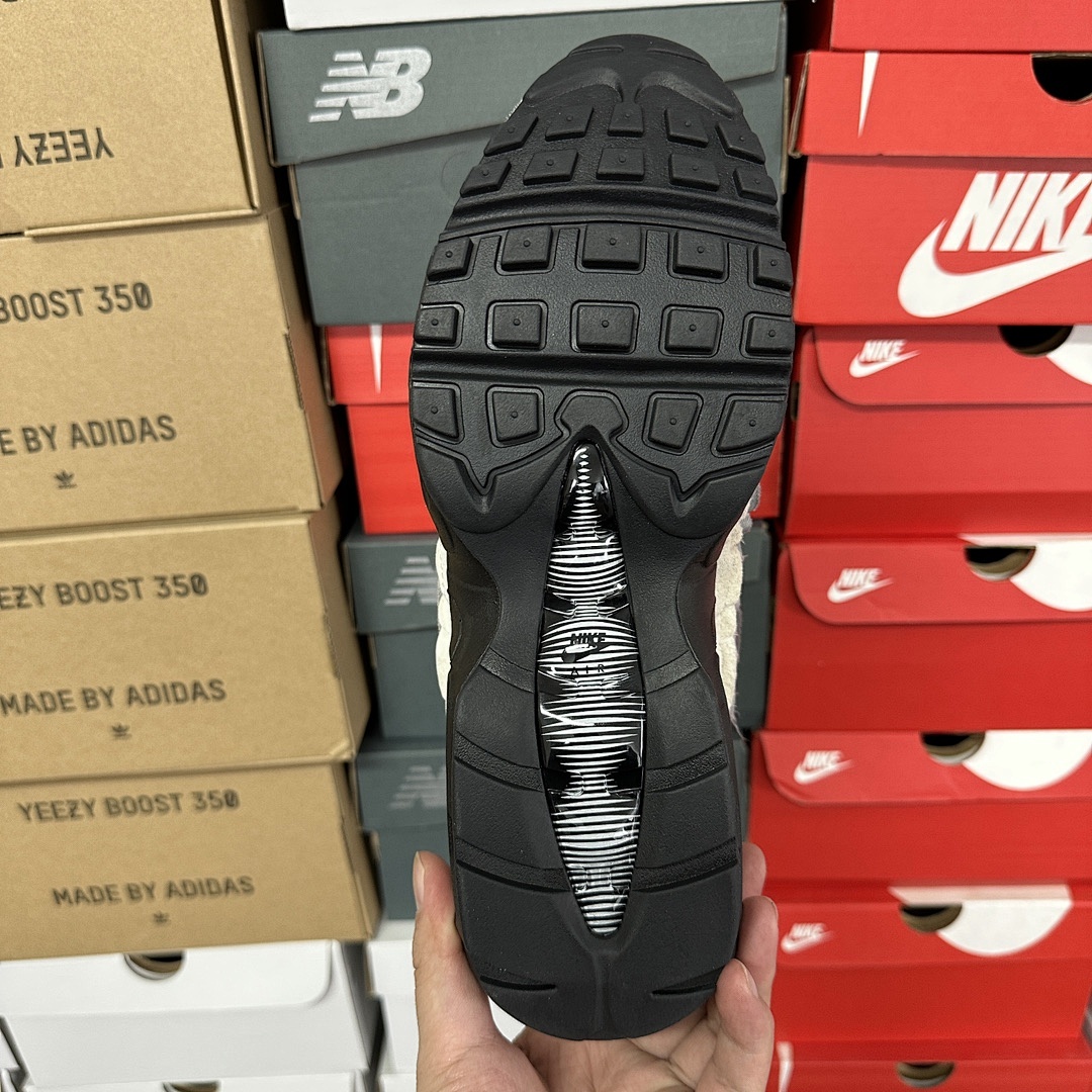 Nike Air Max 95 Comme Des Garcons Black Grey CU8406-101 CDG - Image 9