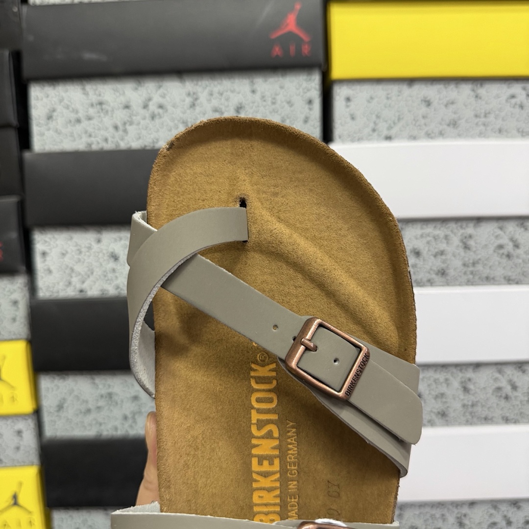 Birkenstock Birken Arizona Birkibuc Double Buckle Flip Flops - Image 8