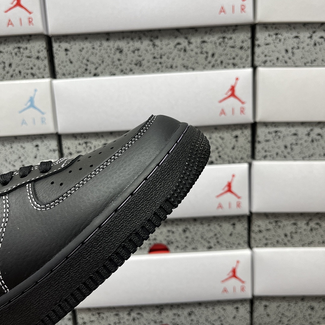 Nike Air Force 1 Low '07 LV8 Hydrangeas (Black) - Image 7
